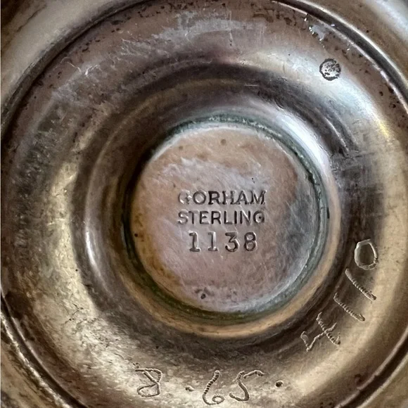 Gorham Silver Salt and Pepper Shakers